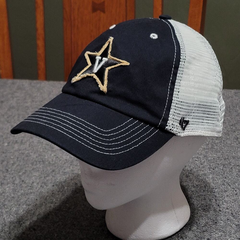 Vanderbilt Commodores Hat Baseball Dad Cap Mens Closer Stretch Fit Trucker Snap
